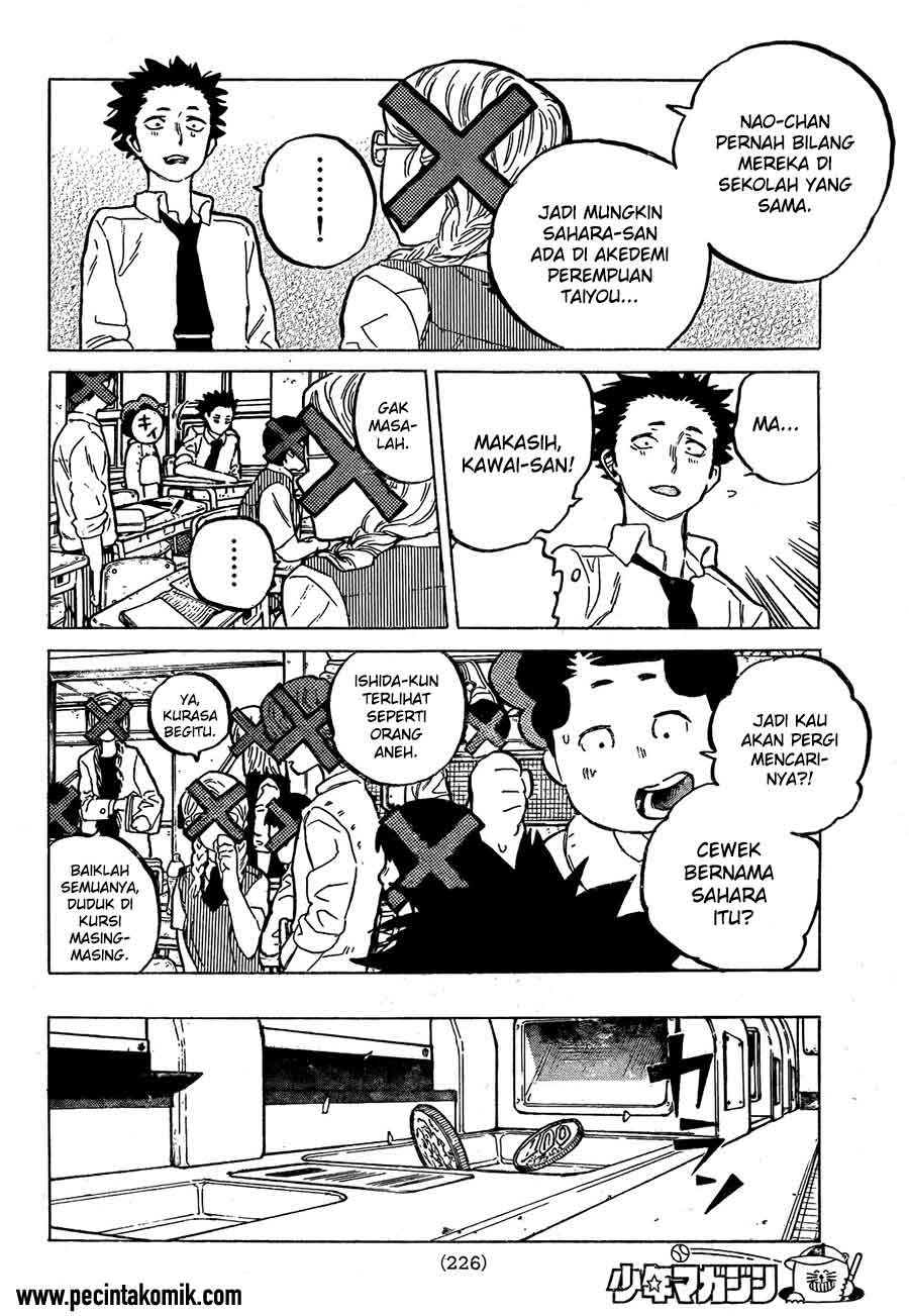 Koe no Katachi Chapter 15 Gambar 13