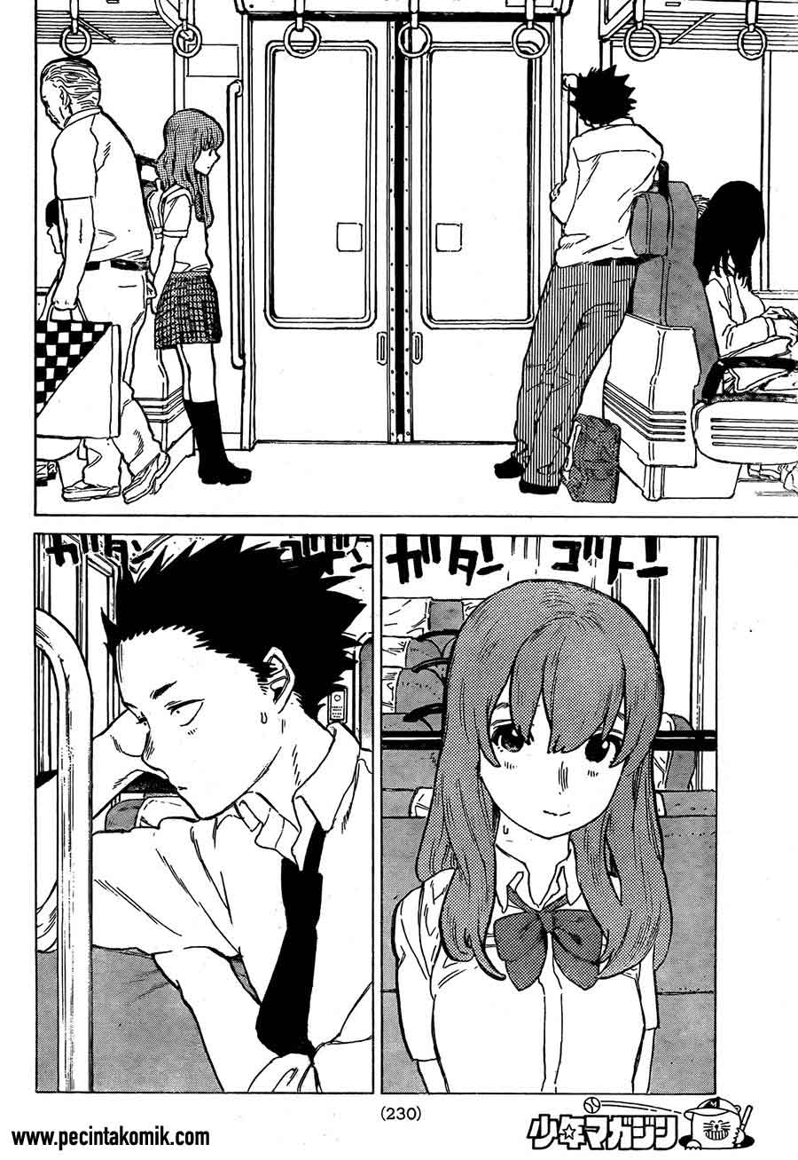 Koe no Katachi Chapter 15 Gambar 17