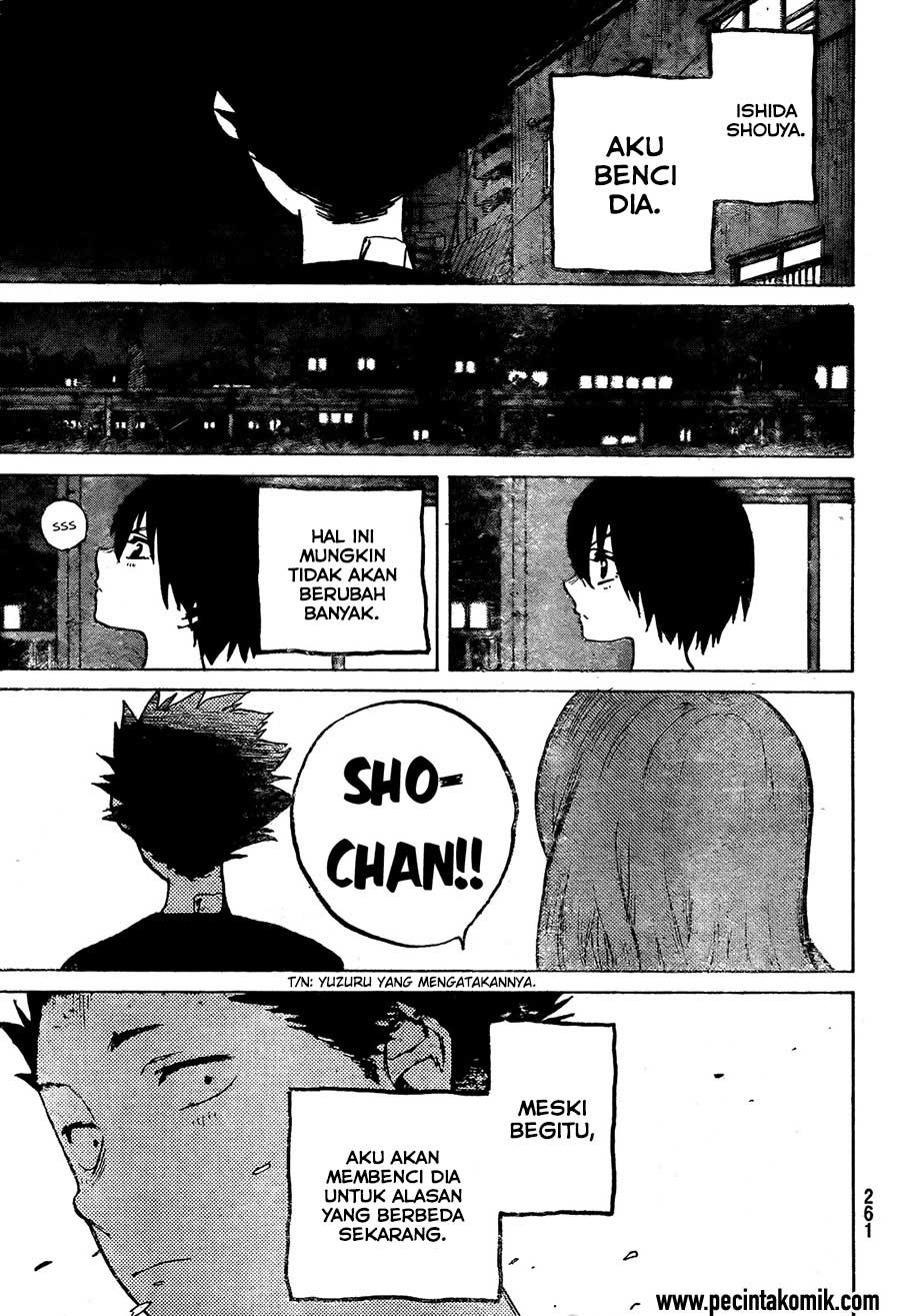 Koe no Katachi Chapter 14 Gambar 25