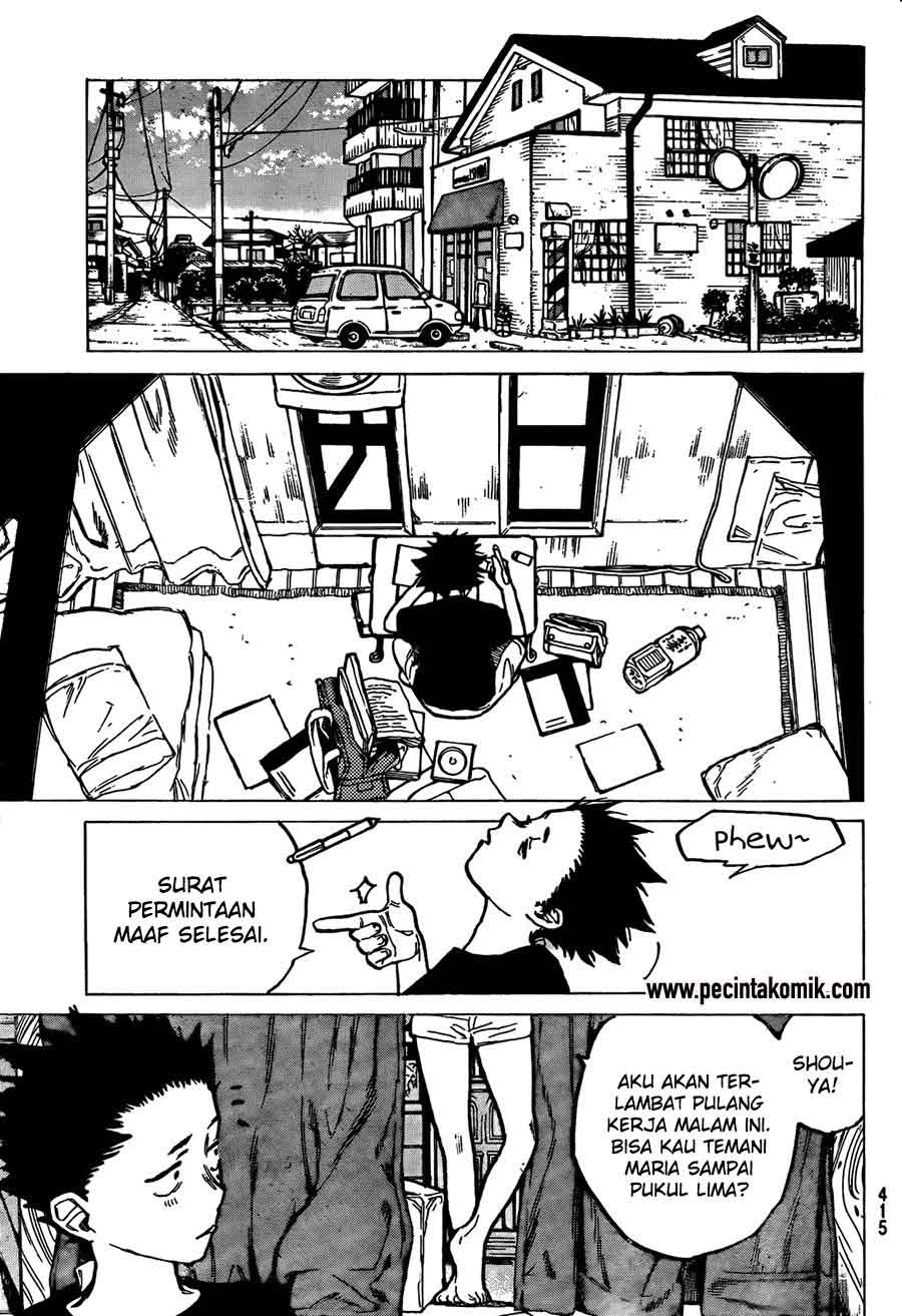 Koe no Katachi Chapter 12 Gambar 8