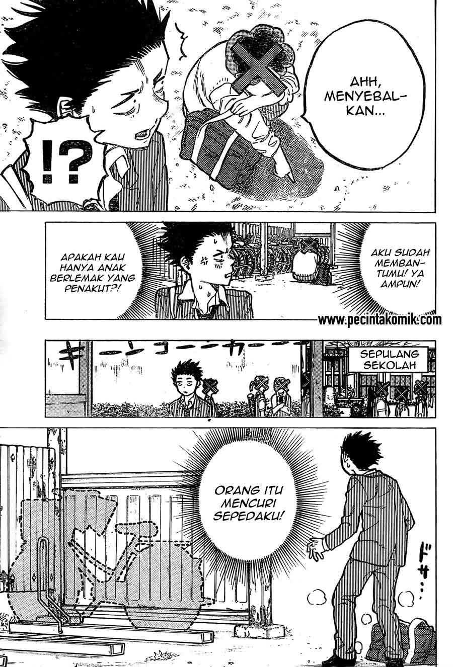 Koe no Katachi Chapter 08 Gambar 10