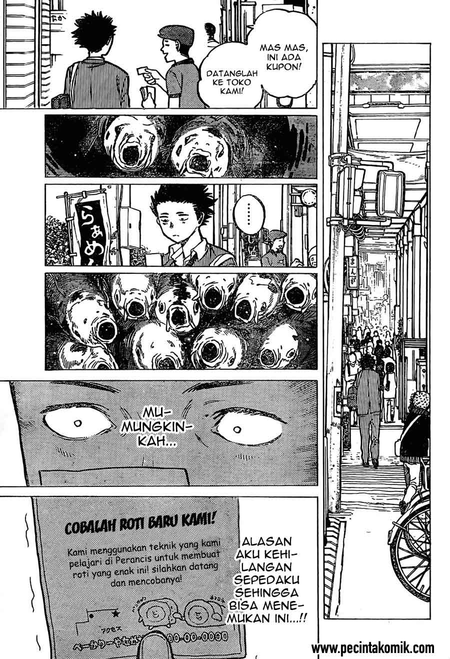 Koe no Katachi Chapter 08 Gambar 12