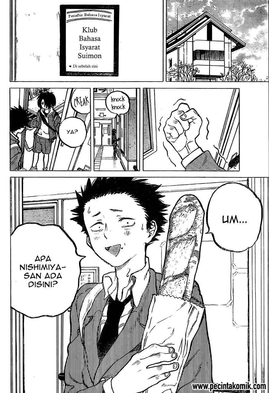 Koe no Katachi Chapter 08 Gambar 13