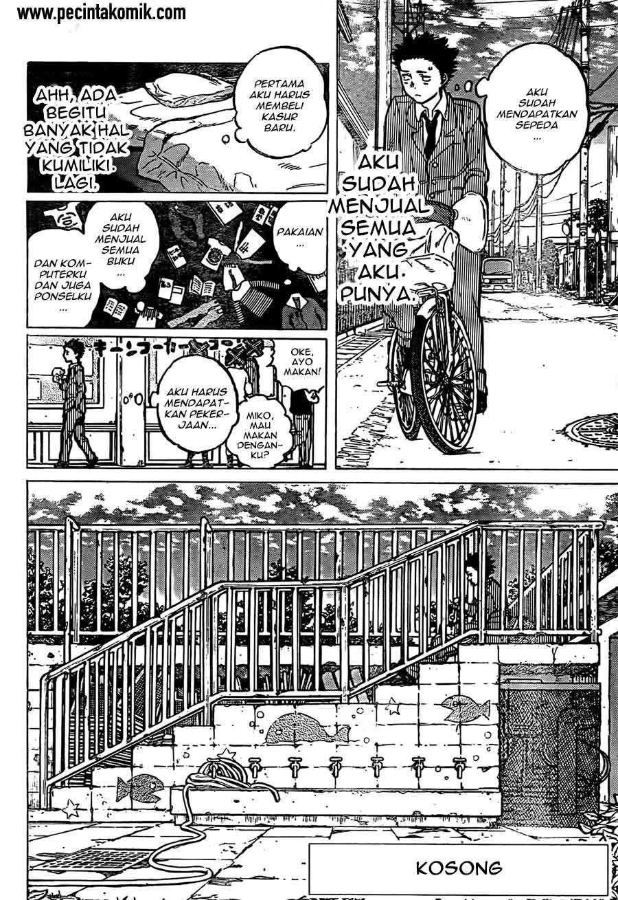 Koe no Katachi Chapter 08 Gambar 3
