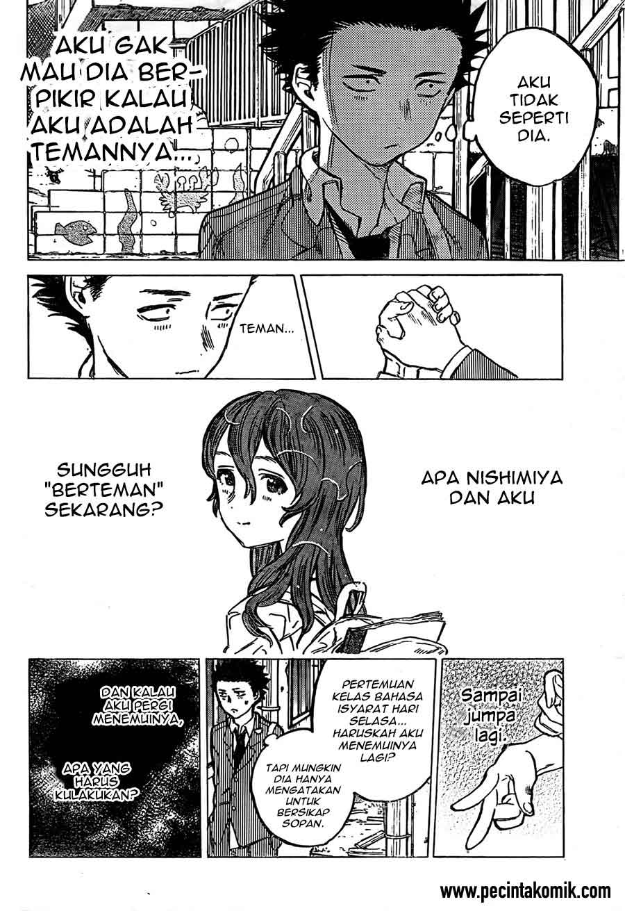 Koe no Katachi Chapter 08 Gambar 5