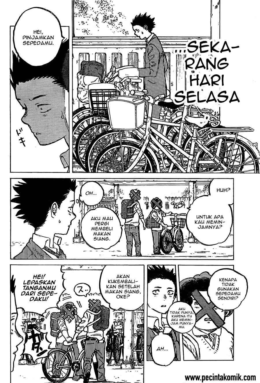 Koe no Katachi Chapter 08 Gambar 7