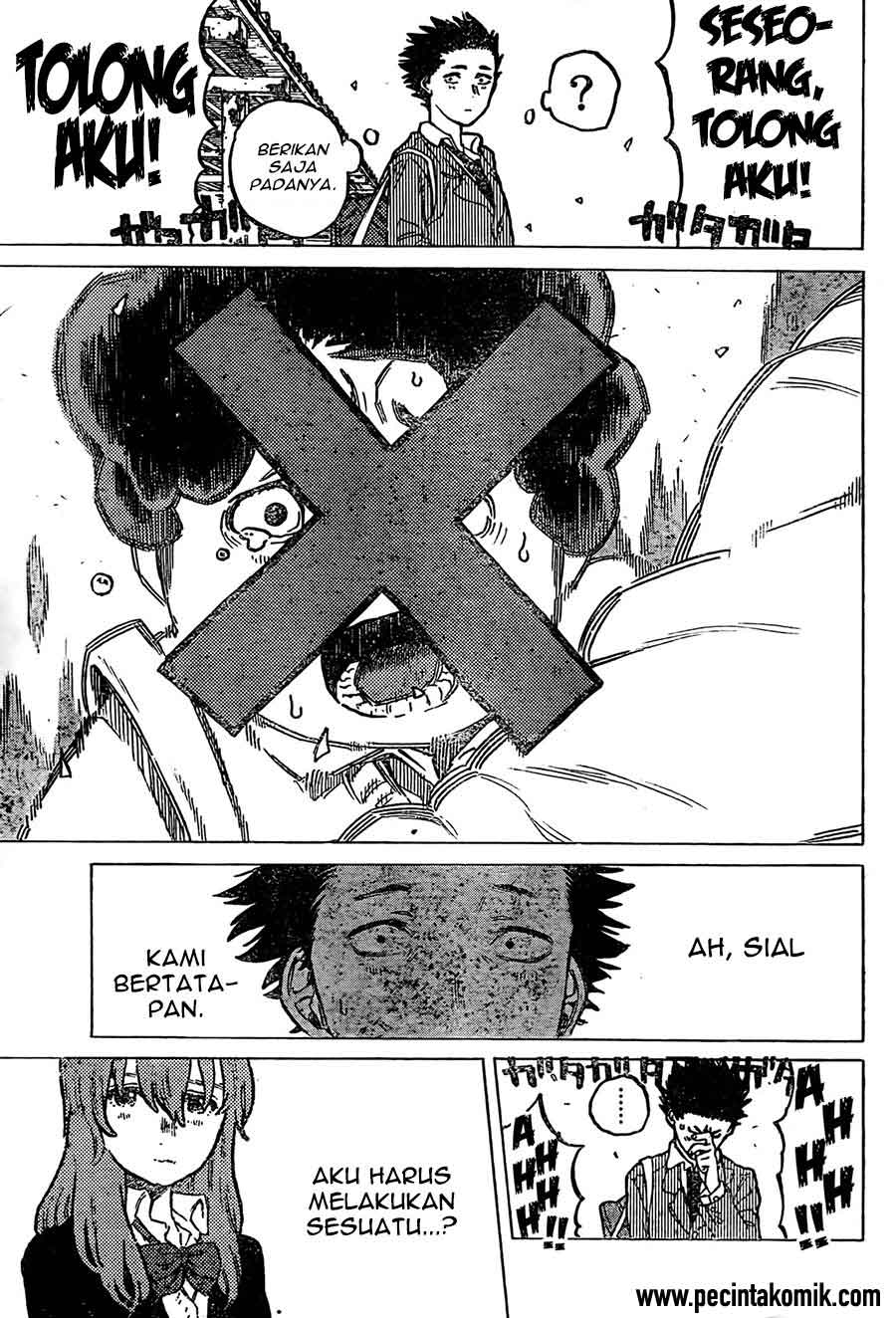 Koe no Katachi Chapter 08 Gambar 8