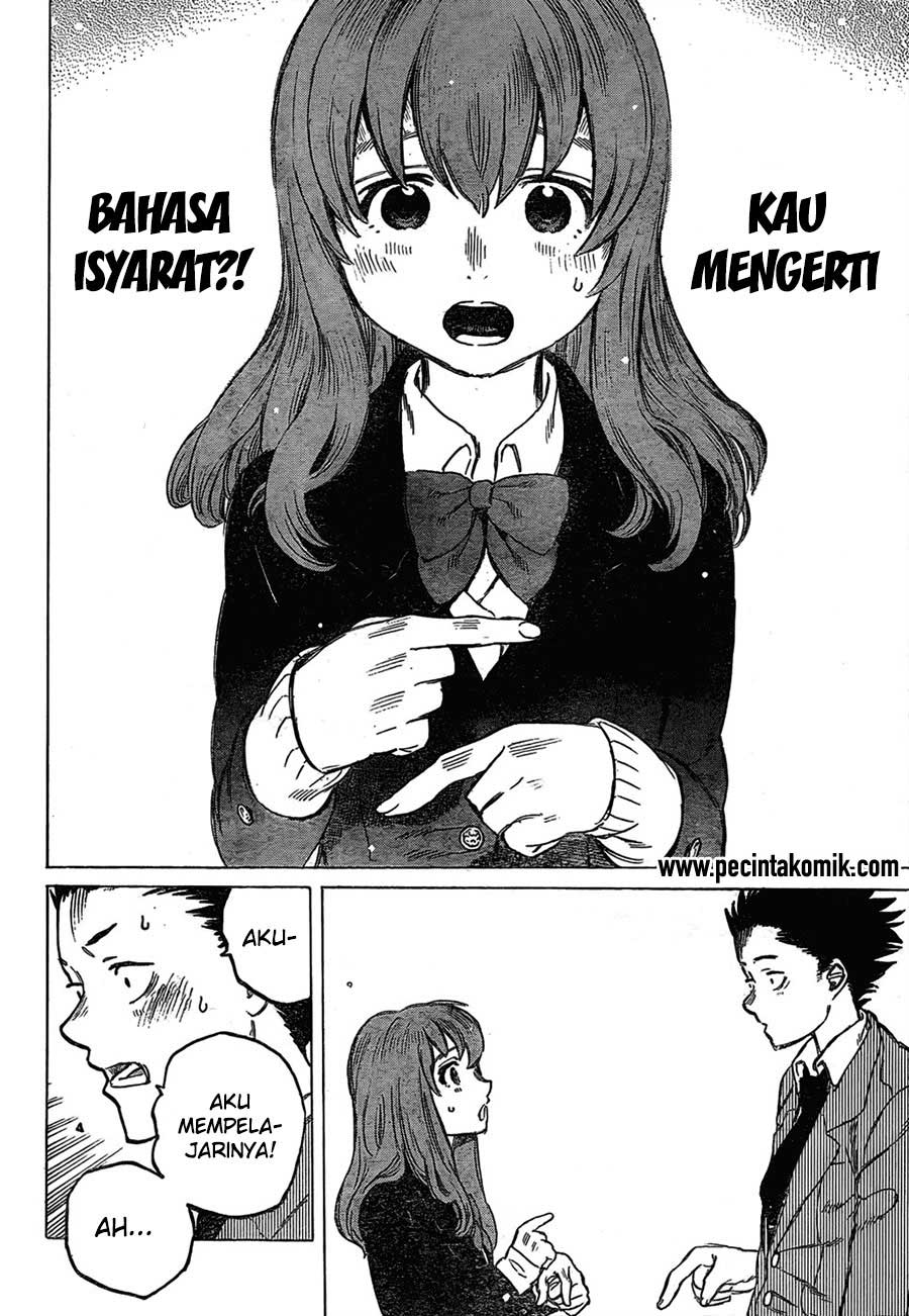 Koe no Katachi Chapter 06 Gambar 11