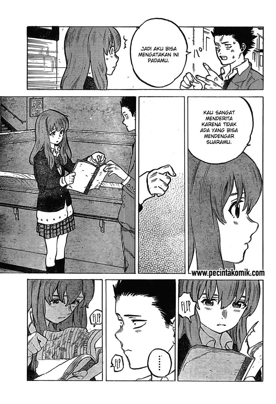 Koe no Katachi Chapter 06 Gambar 12