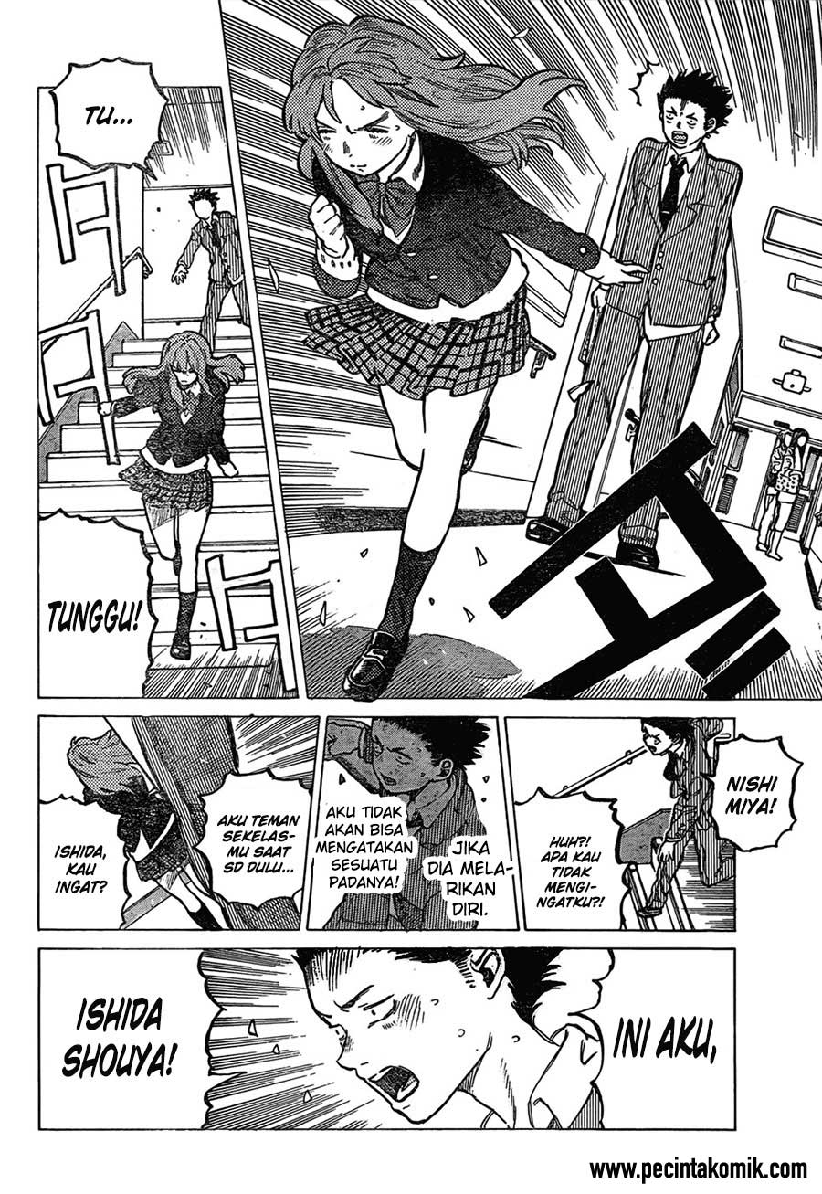 Koe no Katachi Chapter 06 Gambar 3