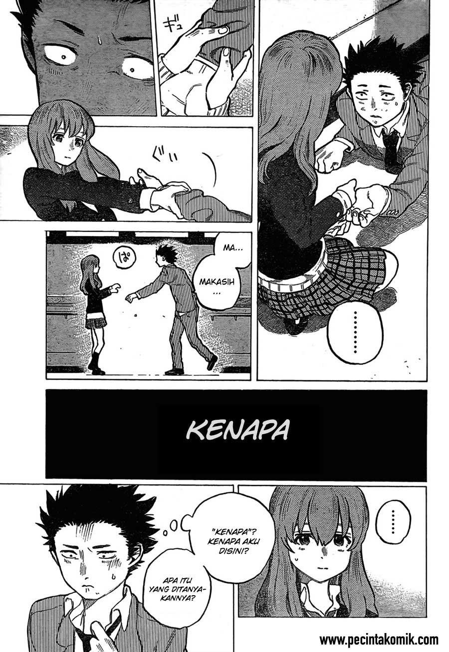 Koe no Katachi Chapter 06 Gambar 8