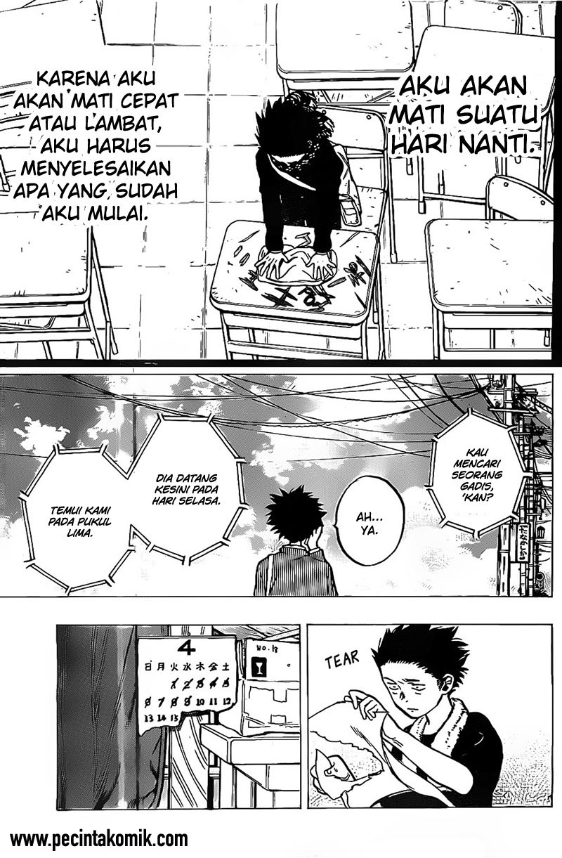 Koe no Katachi Chapter 05 Gambar 13