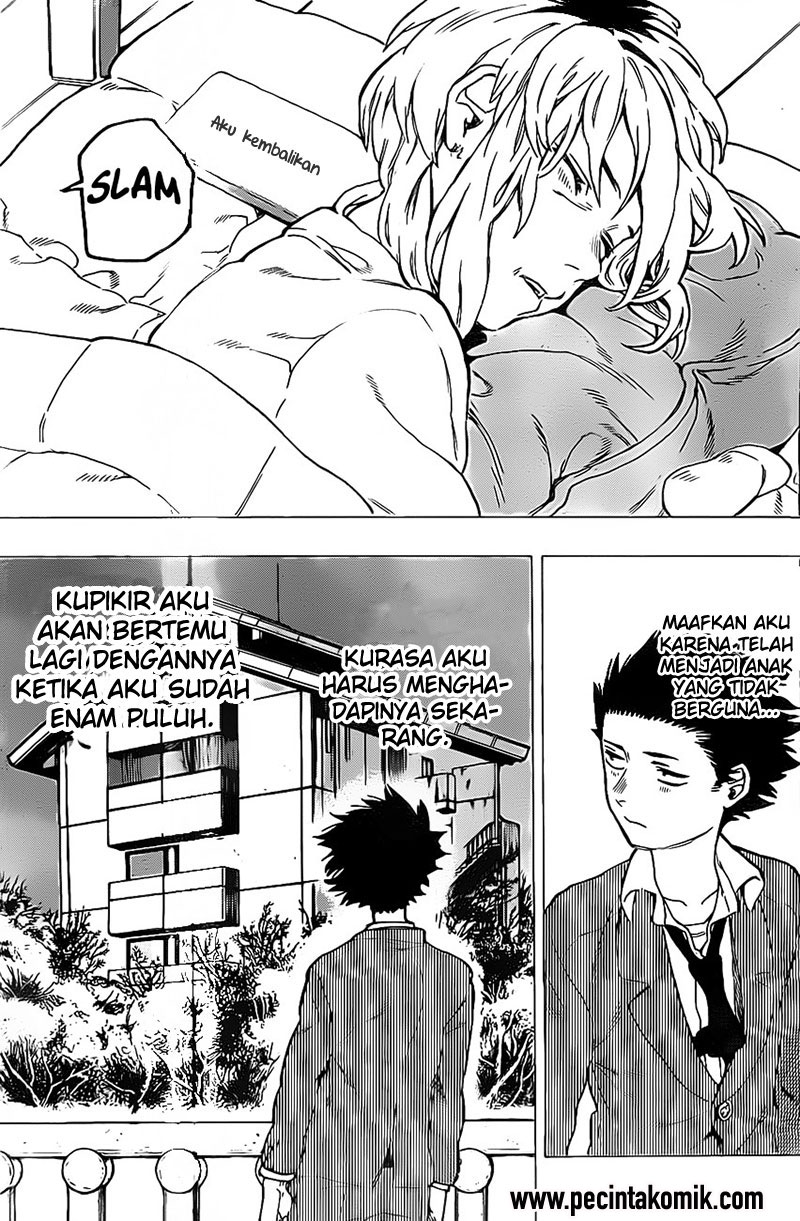 Koe no Katachi Chapter 05 Gambar 15