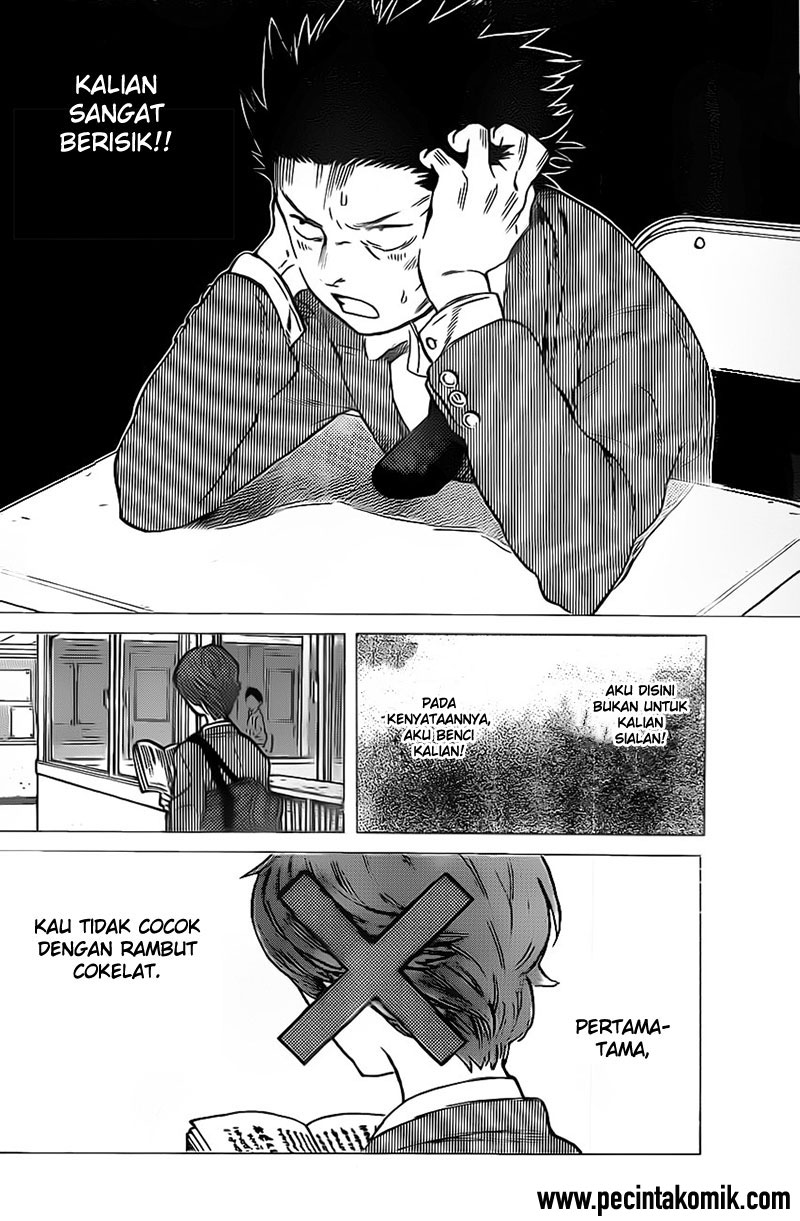Koe no Katachi Chapter 05 Gambar 5