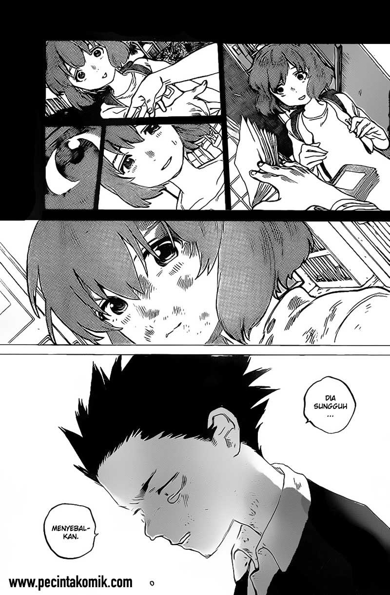Koe no Katachi Chapter 04 Gambar 25