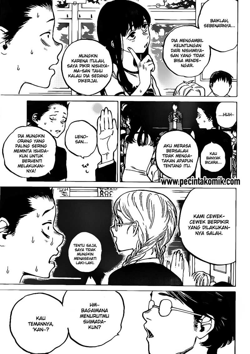 Koe no Katachi Chapter 03 Gambar 12