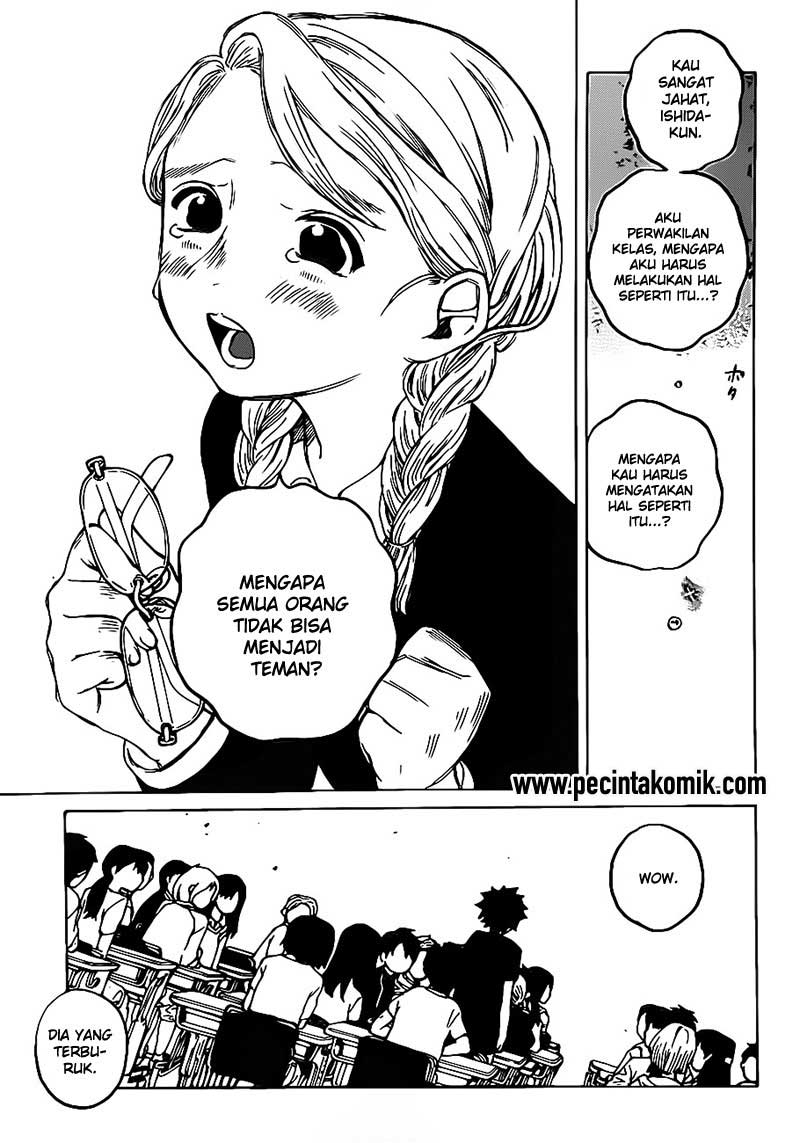 Koe no Katachi Chapter 03 Gambar 14