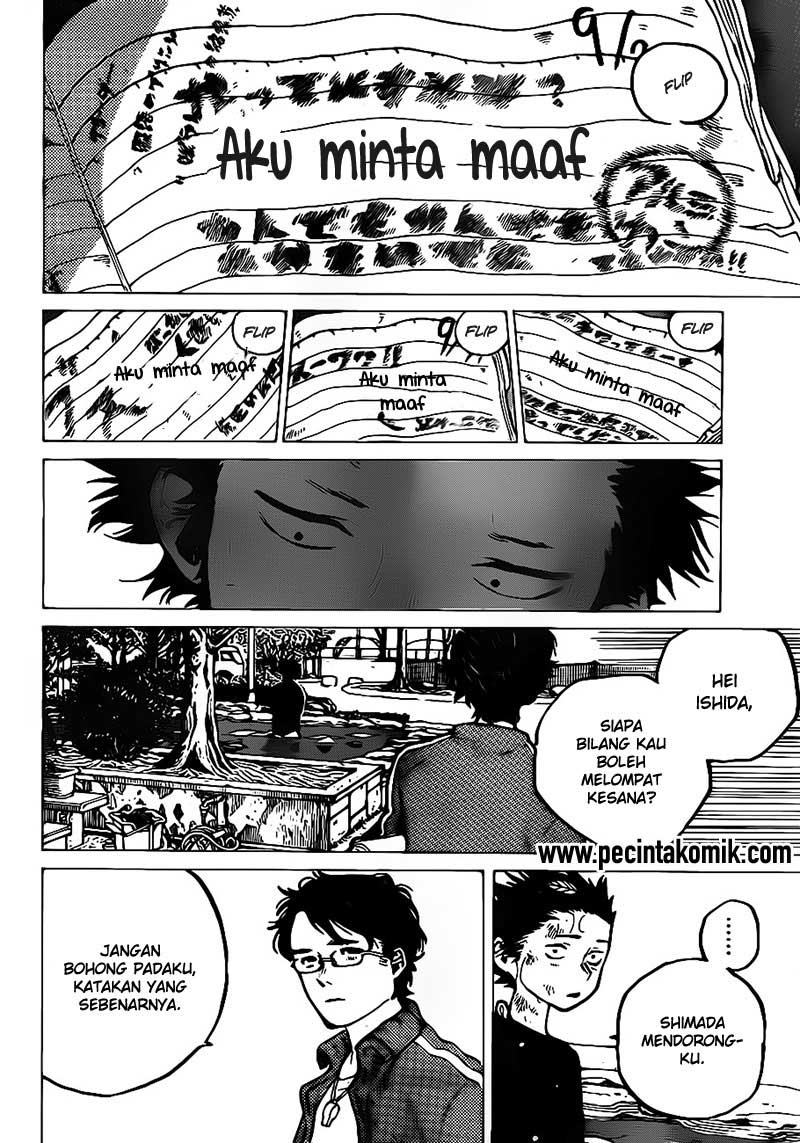 Koe no Katachi Chapter 03 Gambar 17