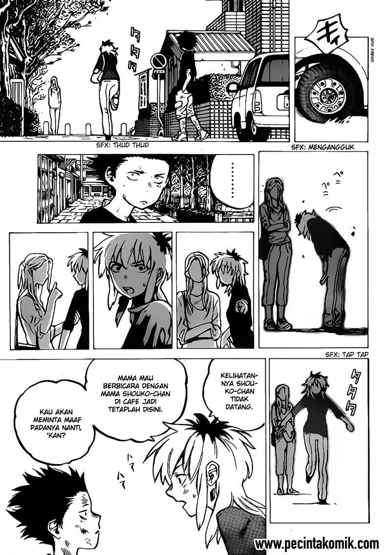 Koe no Katachi Chapter 03 Gambar 20