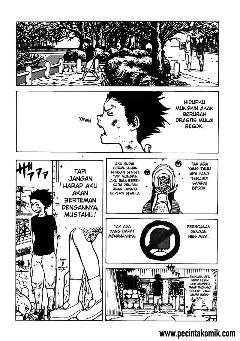 Koe no Katachi Chapter 03 Gambar 21