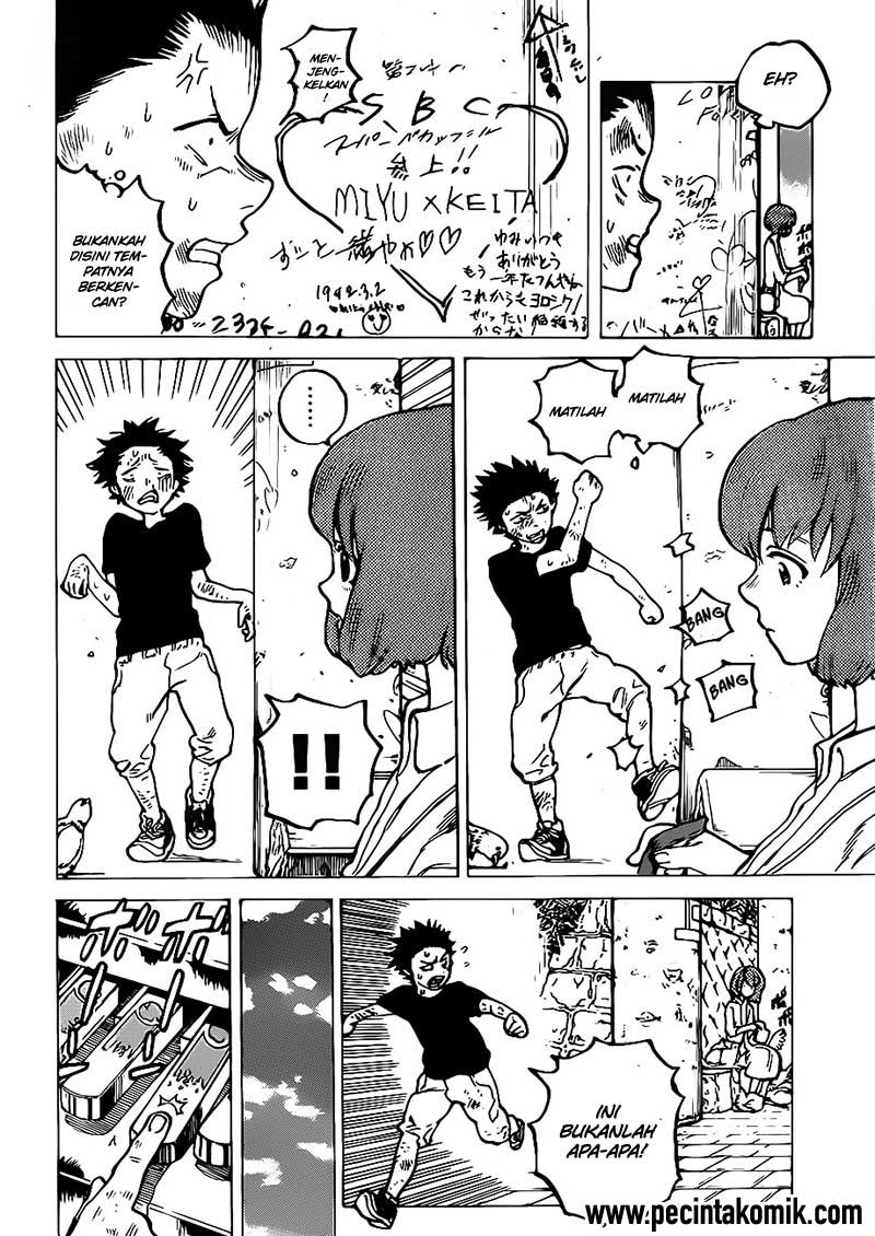 Koe no Katachi Chapter 03 Gambar 23
