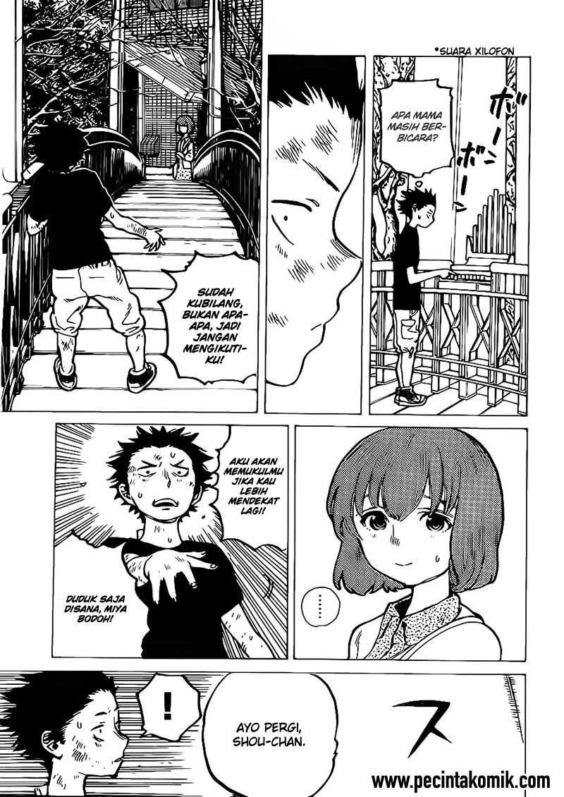 Koe no Katachi Chapter 03 Gambar 24