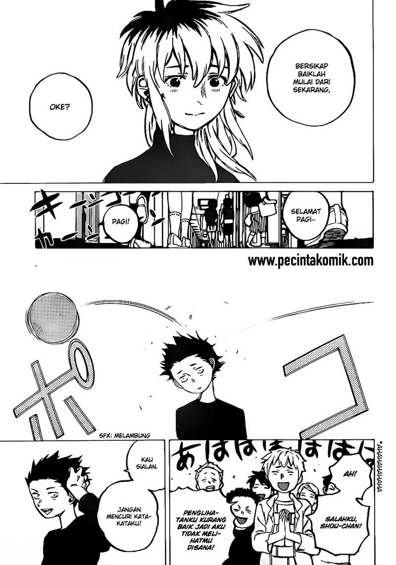 Koe no Katachi Chapter 03 Gambar 26
