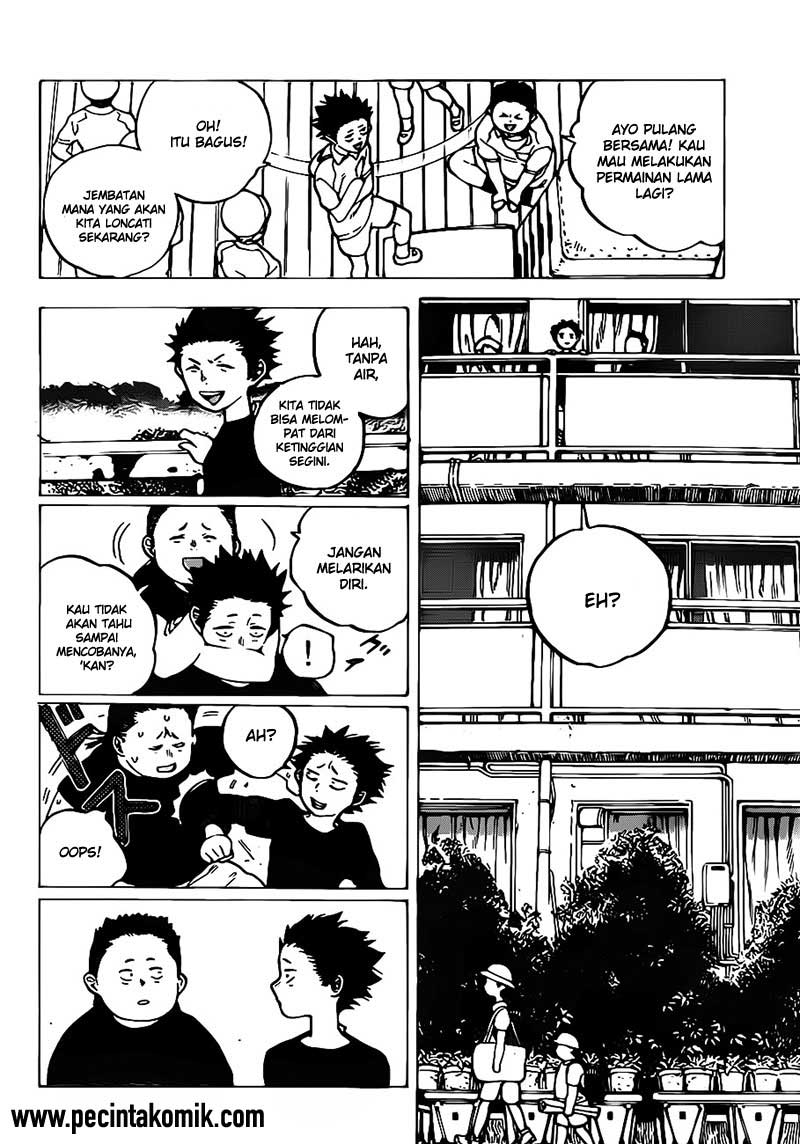 Koe no Katachi Chapter 03 Gambar 27