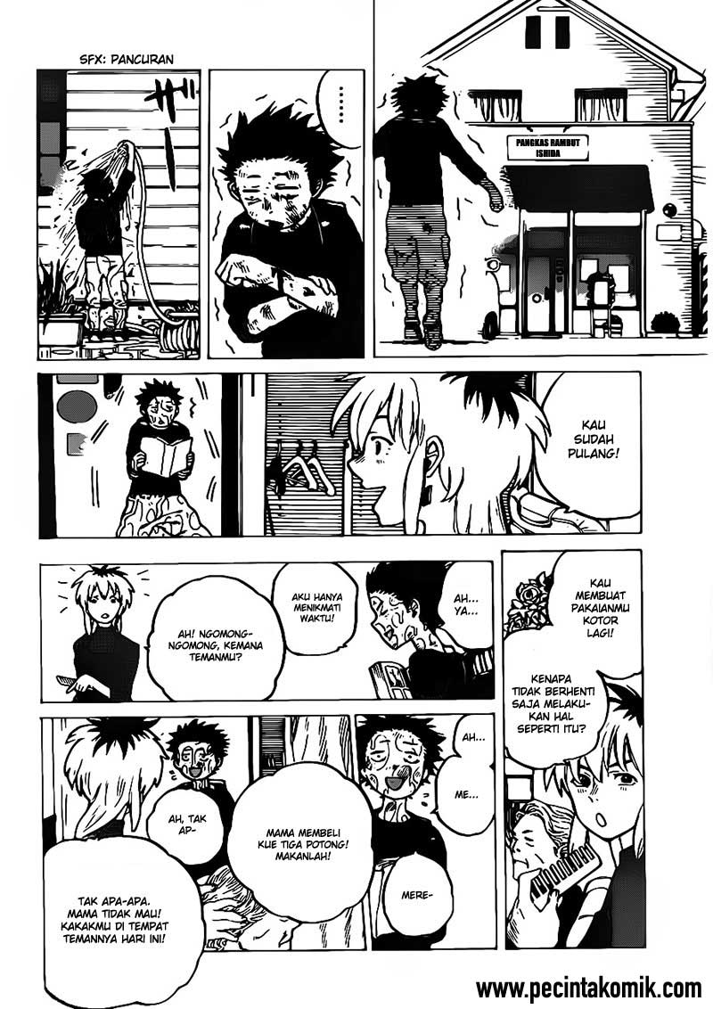 Koe no Katachi Chapter 03 Gambar 29