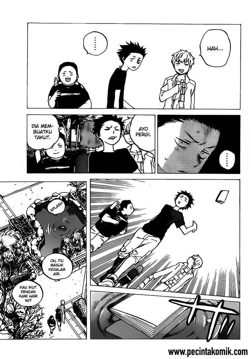 Koe no Katachi Chapter 03 Gambar 4