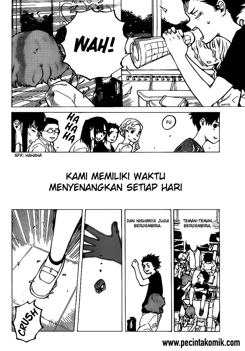 Koe no Katachi Chapter 03 Gambar 7