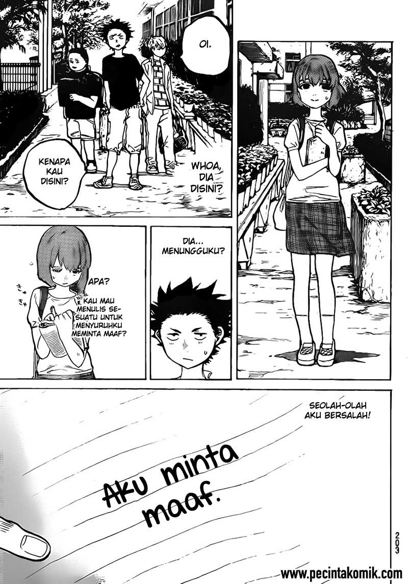 Koe no Katachi Chapter 02 Gambar 45