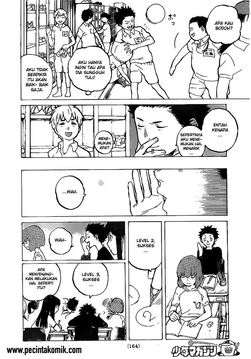 Koe no Katachi Chapter 02 Gambar 6