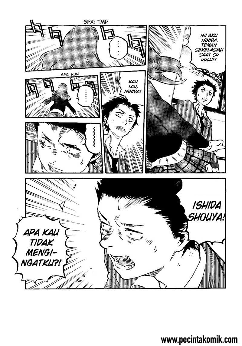 Koe no Katachi Chapter 01 Gambar 10