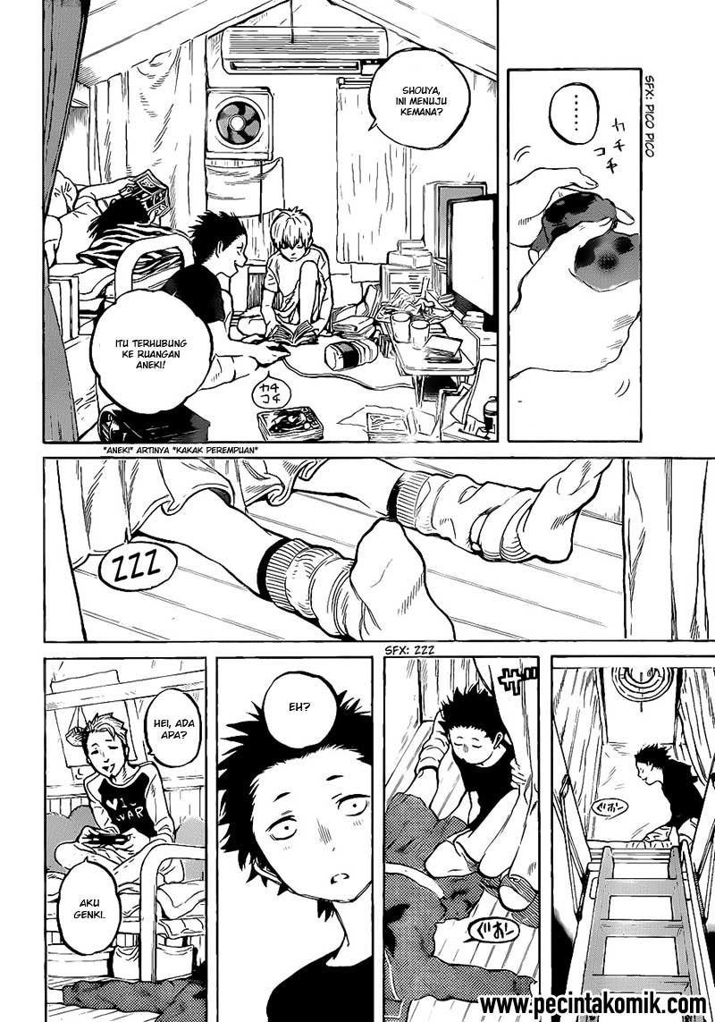 Koe no Katachi Chapter 01 Gambar 17