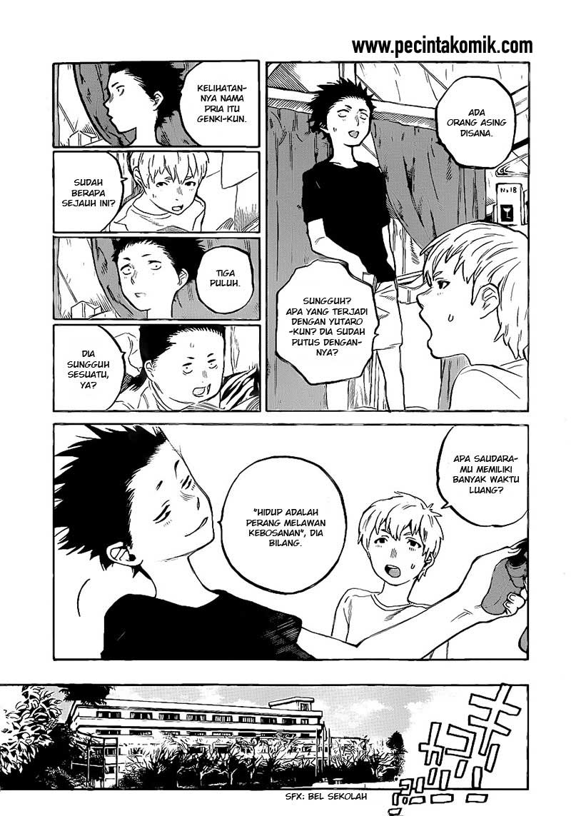 Koe no Katachi Chapter 01 Gambar 18