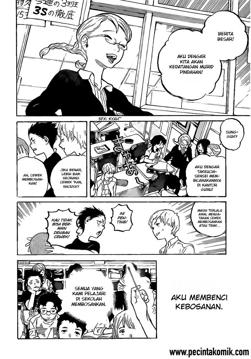 Koe no Katachi Chapter 01 Gambar 19