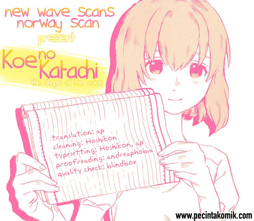 Baca Koe no Katachi Chapter 01 Gambar 2