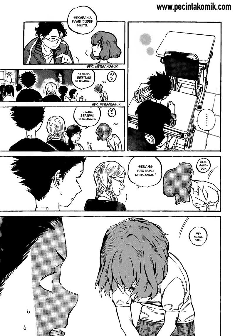 Koe no Katachi Chapter 01 Gambar 55