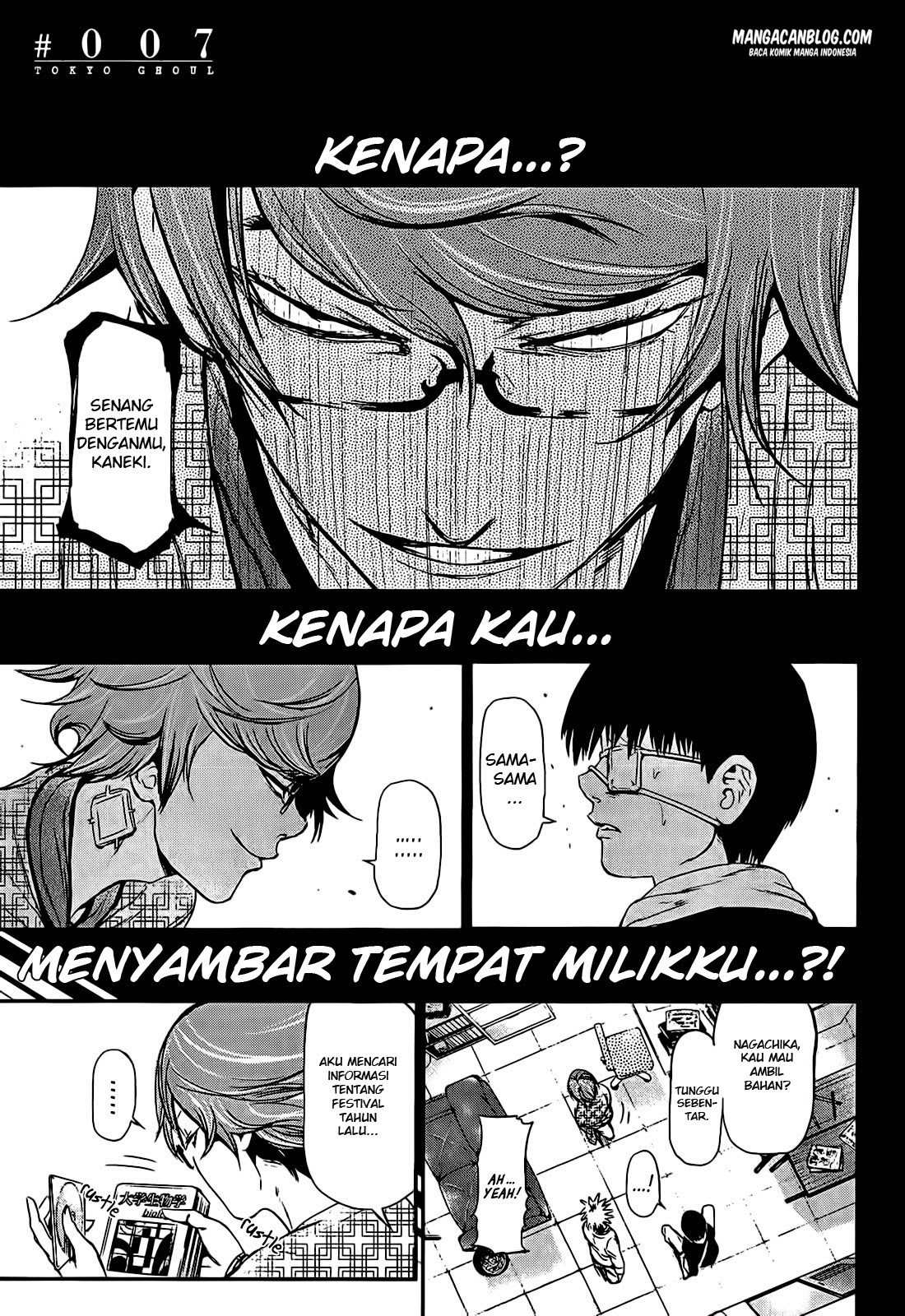Baca Komik Tokyo Ghoul Chapter 7 Gambar 1
