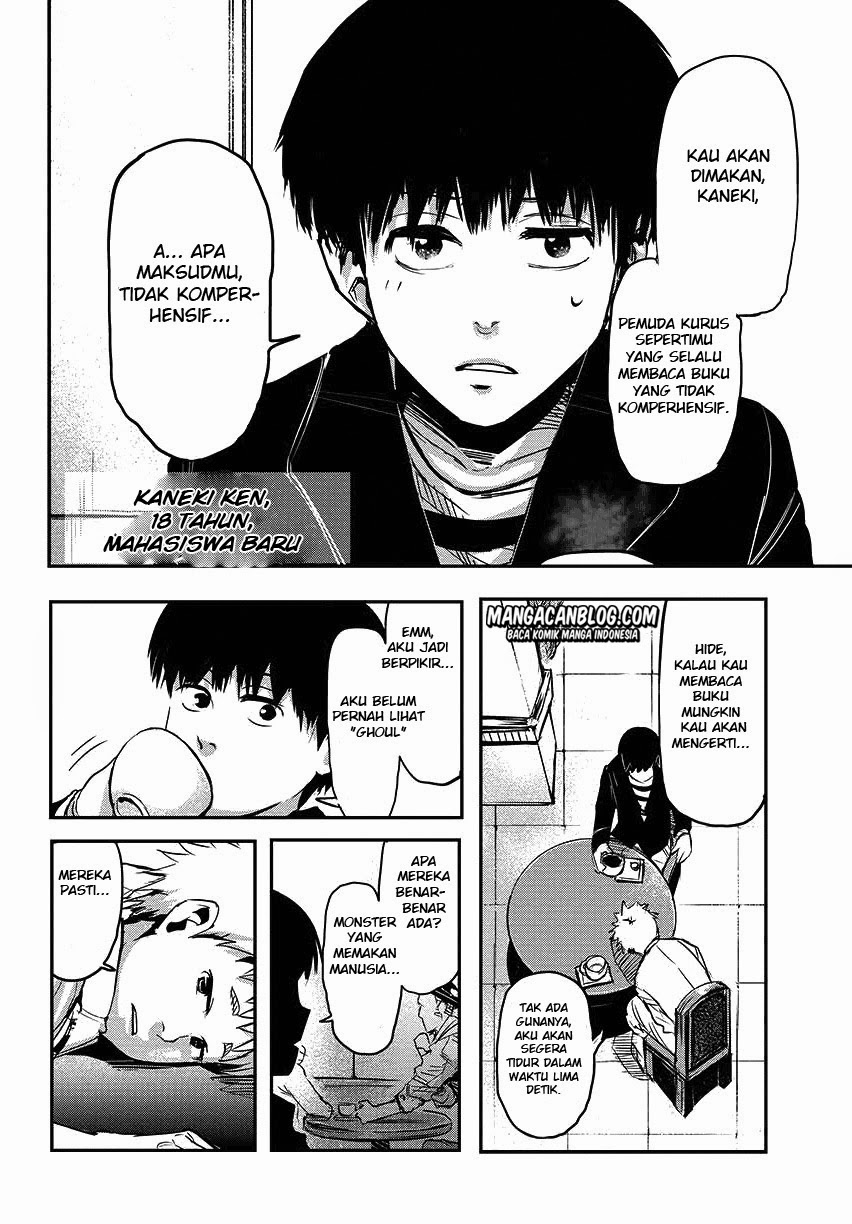 Tokyo Ghoul Chapter 1 Gambar 3