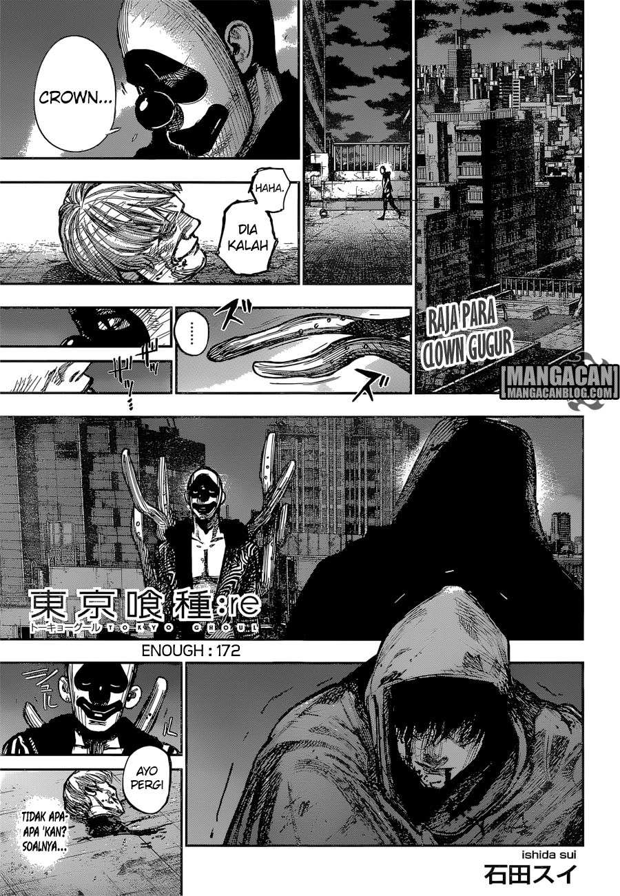 Baca Komik Tokyo Ghoul:re Chapter 172 Gambar 1