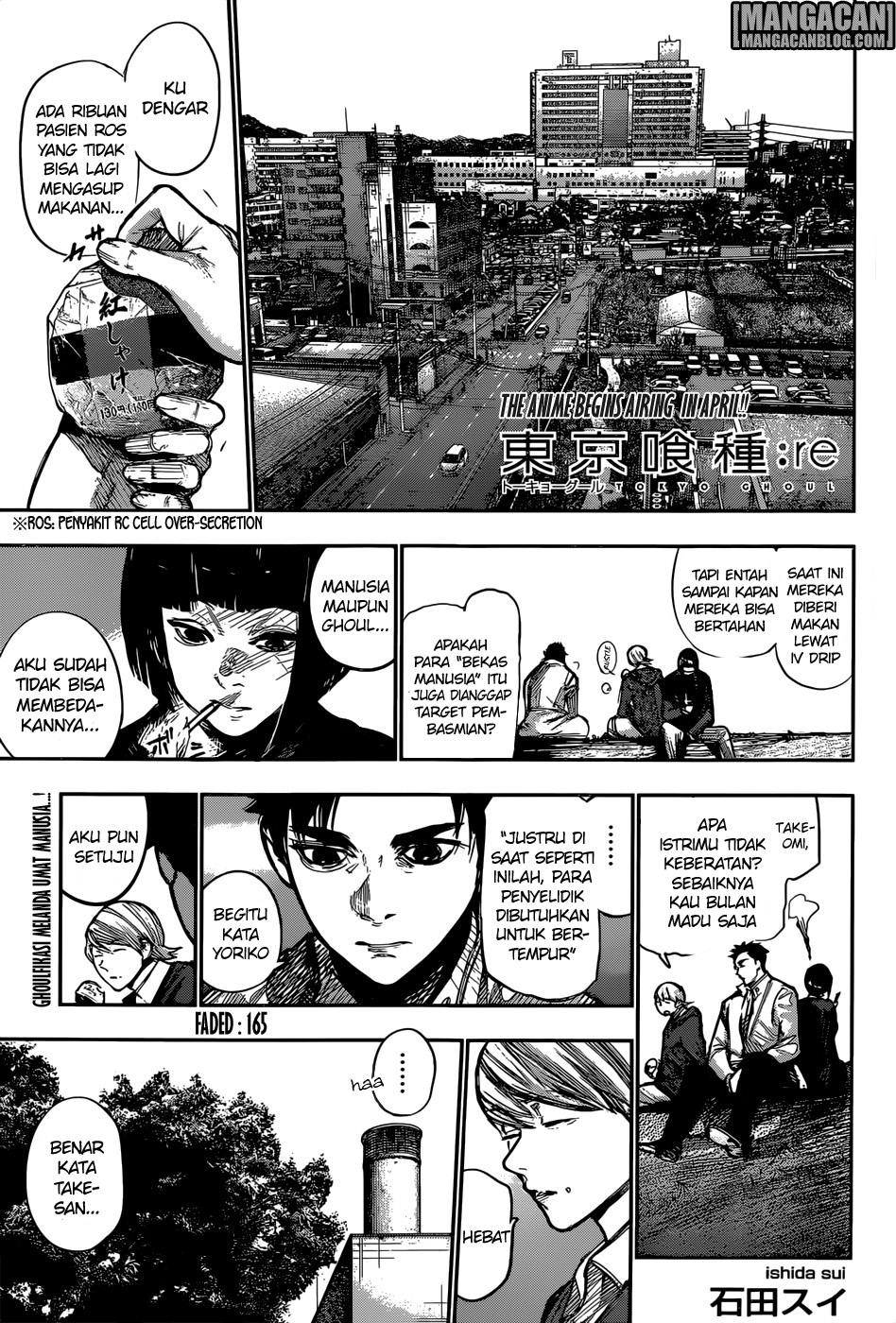 Baca Komik Tokyo Ghoul:re Chapter 165 Gambar 1