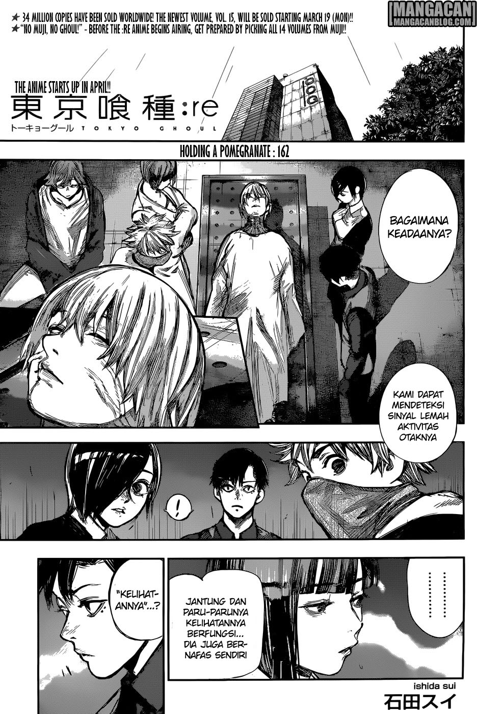 Baca Komik Tokyo Ghoul:re Chapter 162 Gambar 1