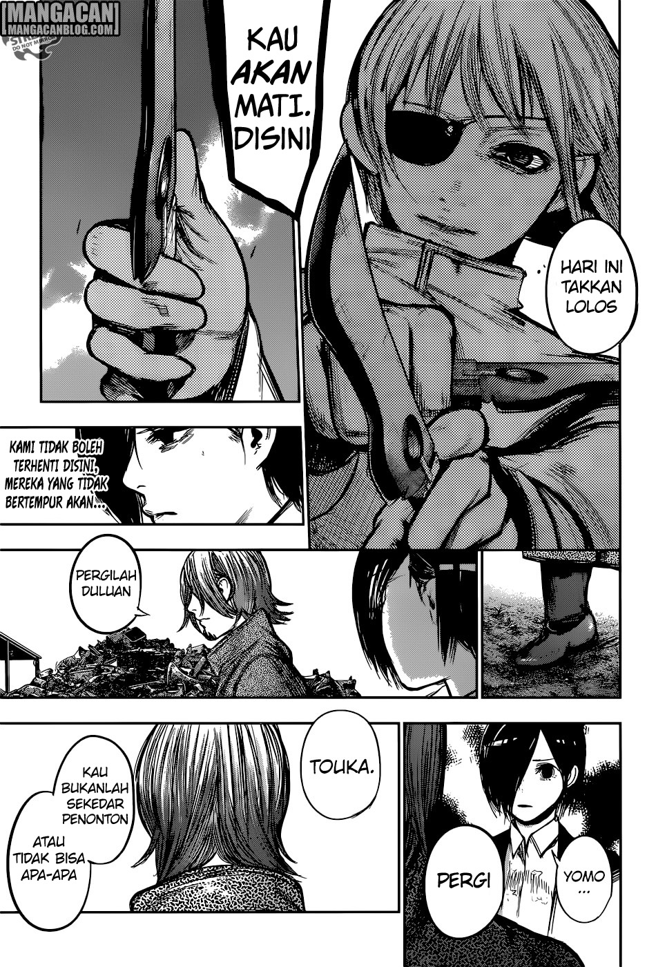 Tokyo Ghoul:re Chapter 135 Gambar 16