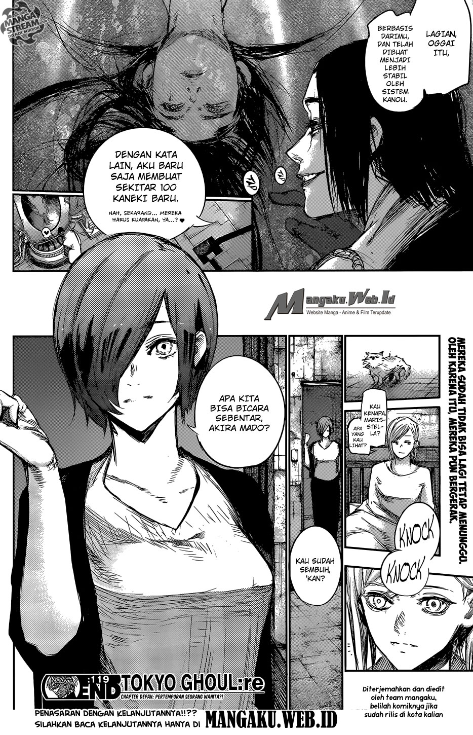 Tokyo Ghoul:re Chapter 119 Gambar 18