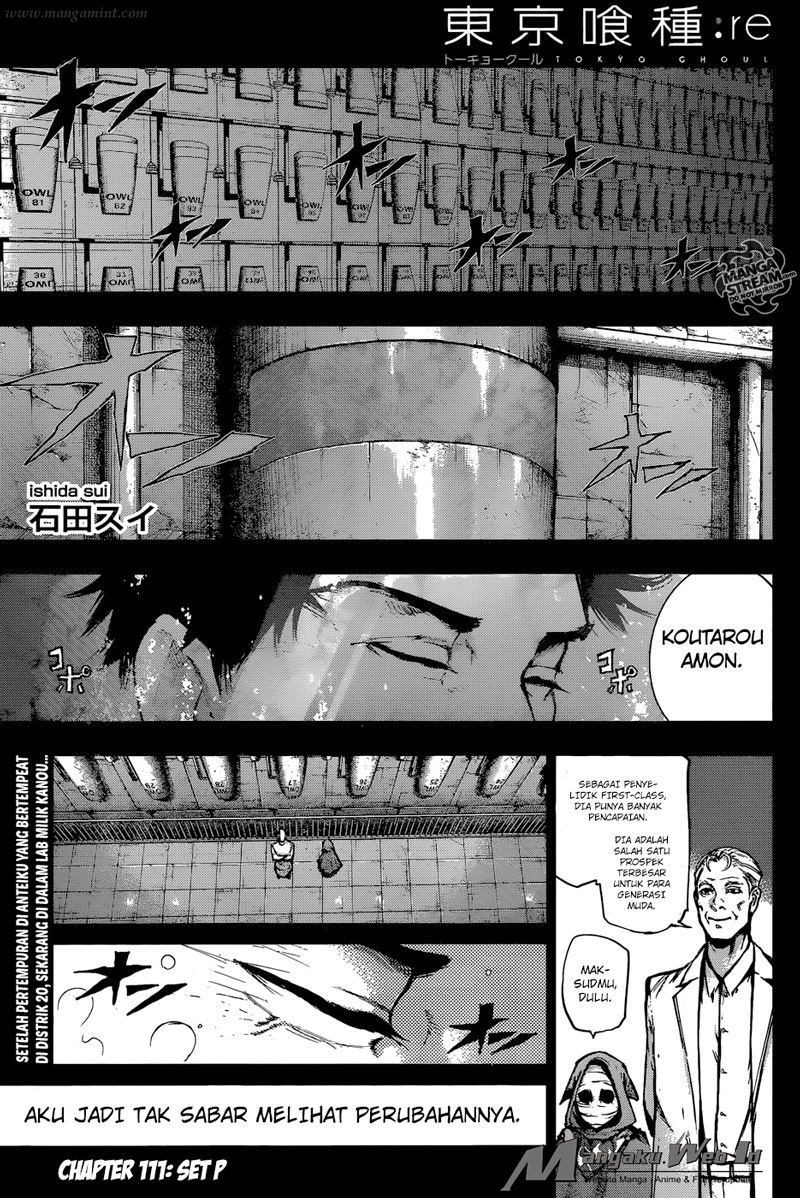 Baca  Tokyo Ghoul:re Chapter 111 Gambar 2