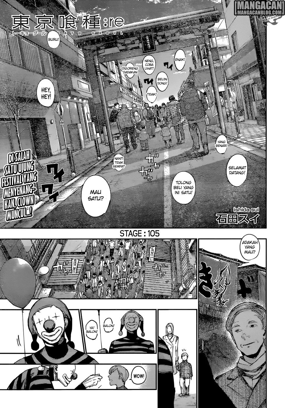 Baca Komik Tokyo Ghoul:re Chapter 105 Gambar 1