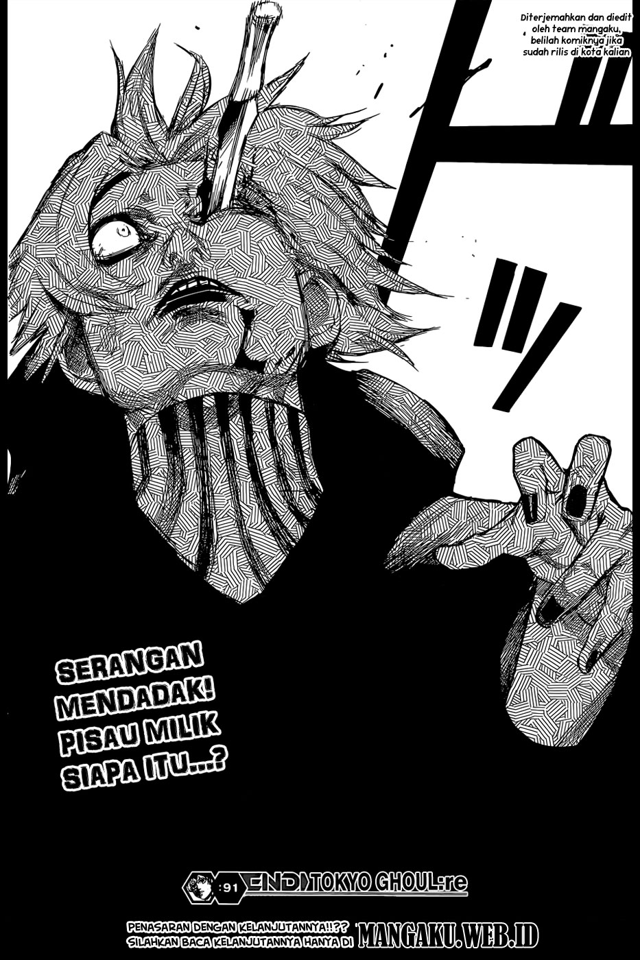 Tokyo Ghoul:re Chapter 91 Gambar 19