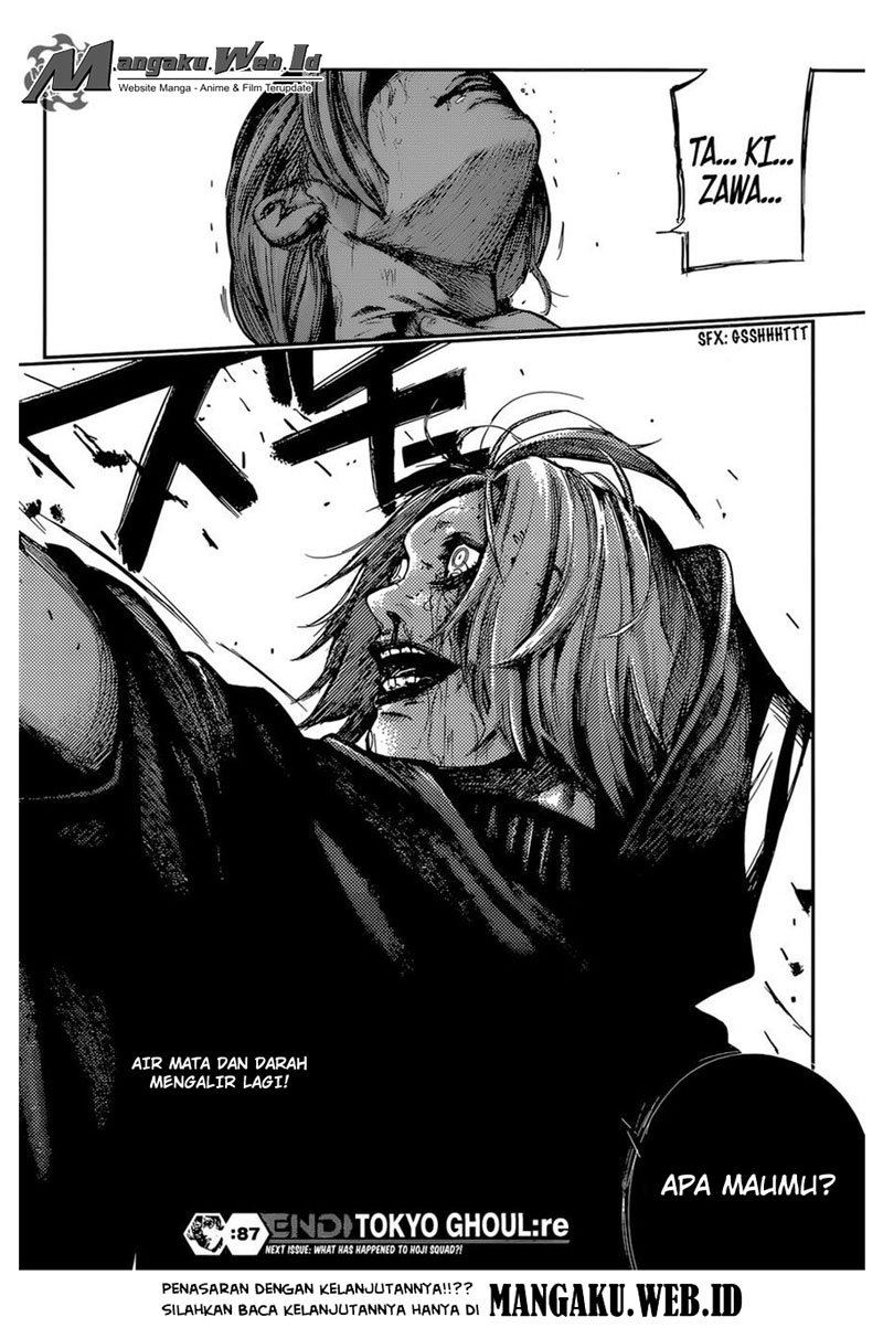 Tokyo Ghoul:re Chapter 87 Gambar 18
